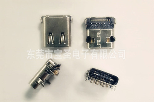 USB-TYPE C 3.1母座SMT+DIP